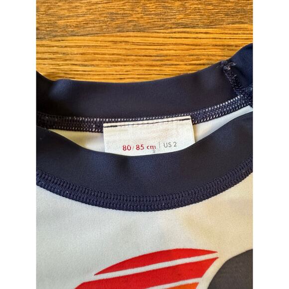 Hanna Andersson Boys’ Rash Guard Top Size 2 - Picture 3 of 4